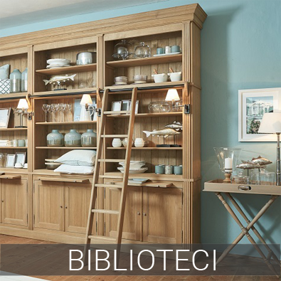 Biblioteca lemn masiv