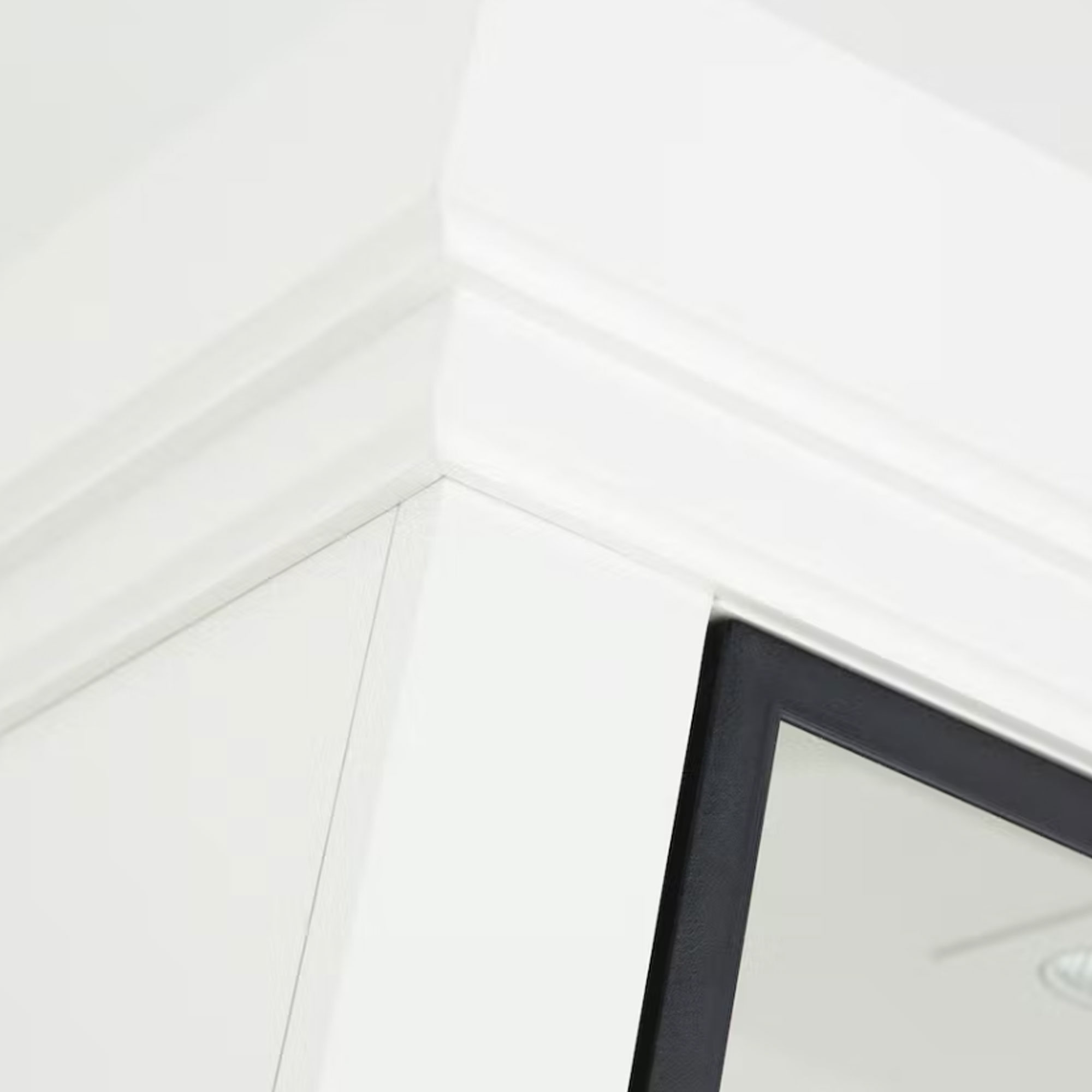Vitrina lemn masiv MC 18 W usi metal negru detaliu 6