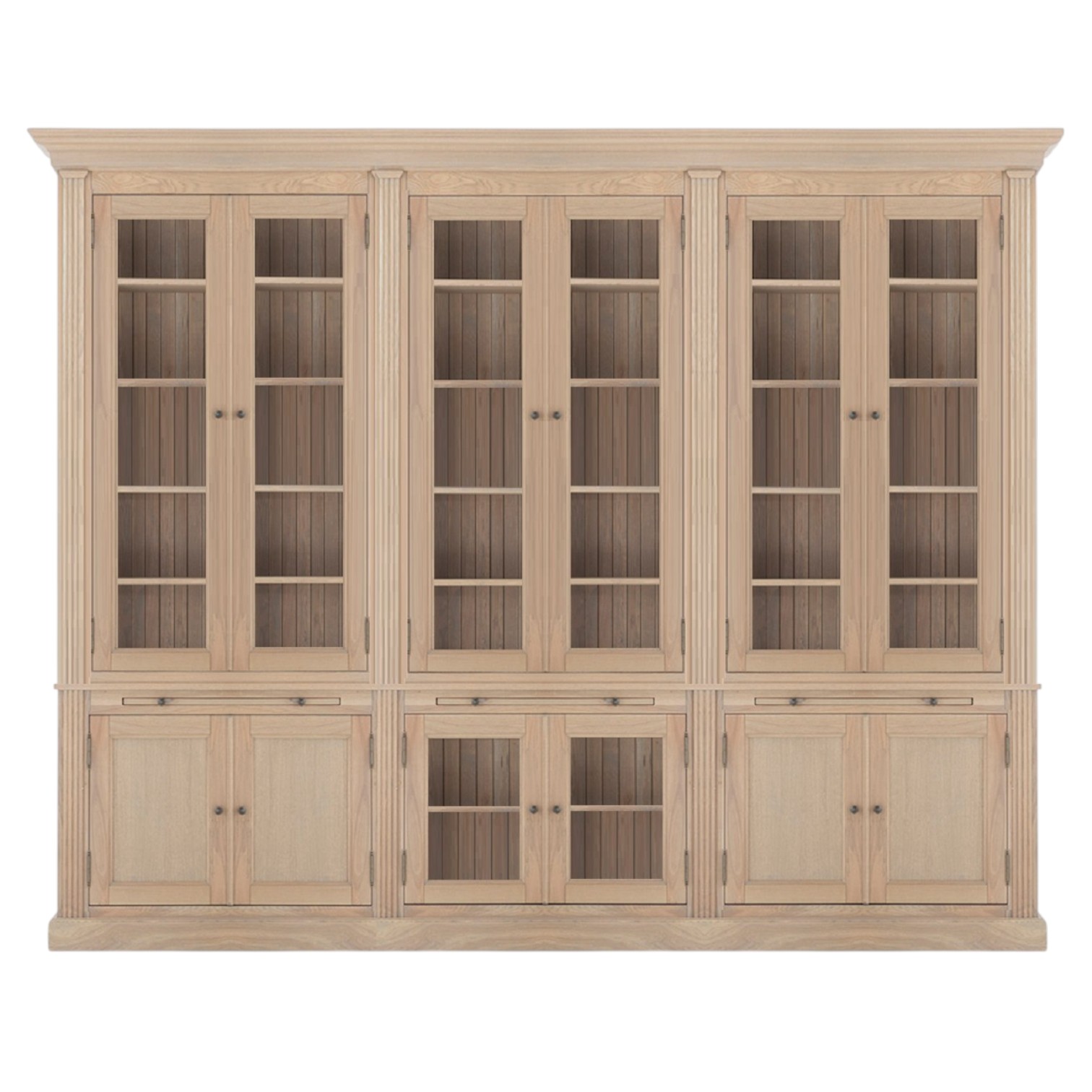 Biblioteca Lemn Masiv Stejar MC 239