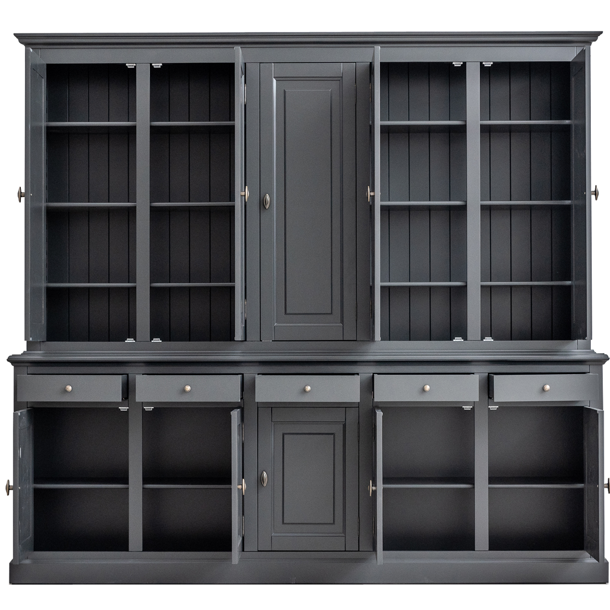 Vitrina lemn masiv MC 205 living detaliu 6