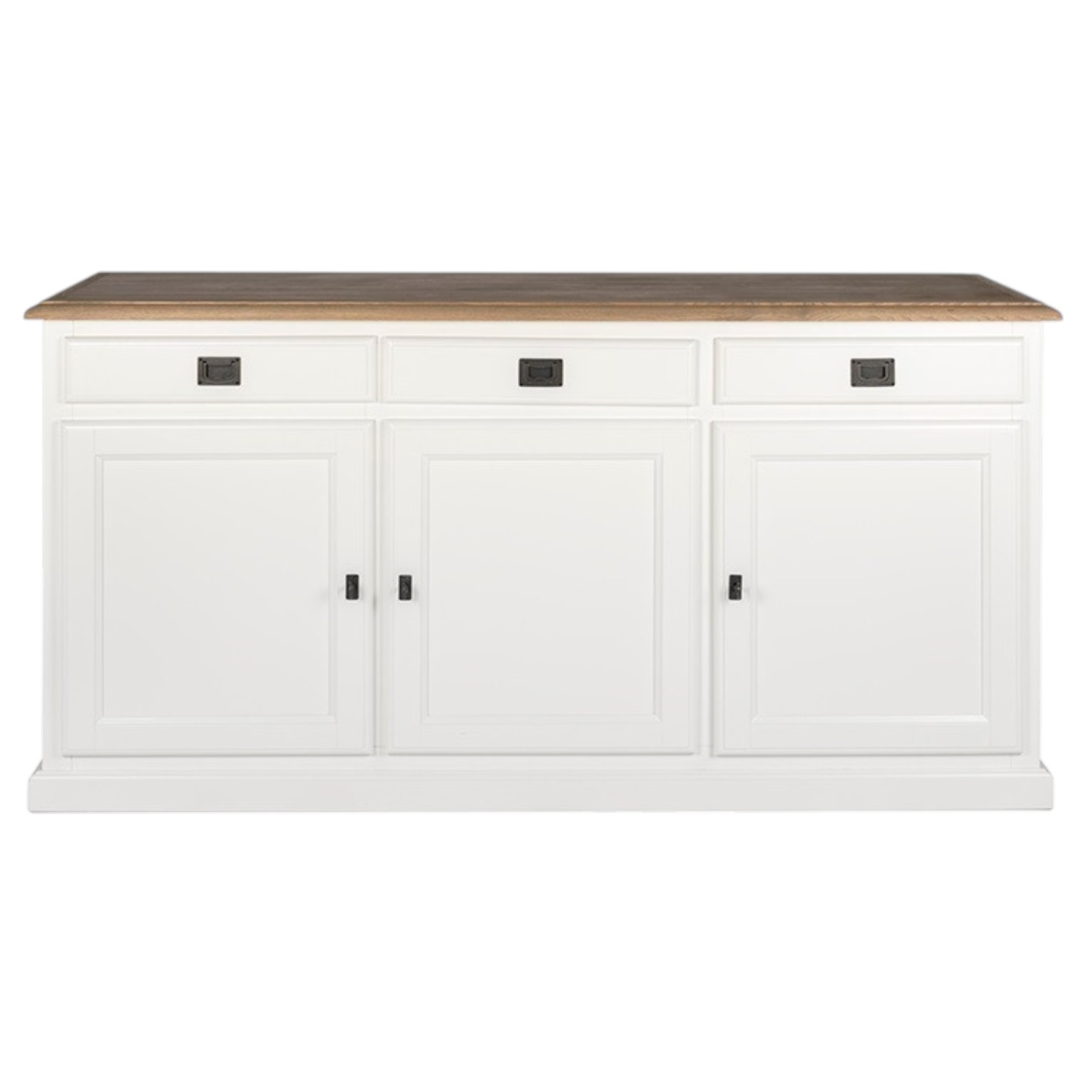 Comoda Lemn Masiv RV 05 cu 3 Usi si 3 Sertare, 180x50x90 cm