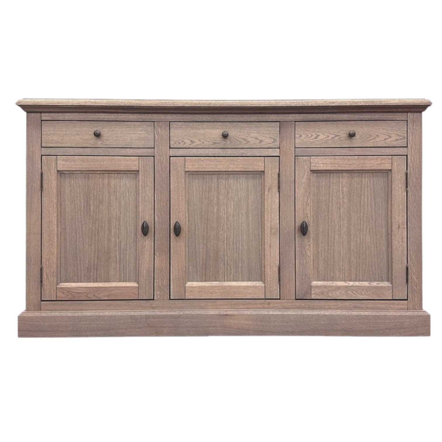 Comoda living lemn masiv stejar MC 30 - 177x45x95 cm