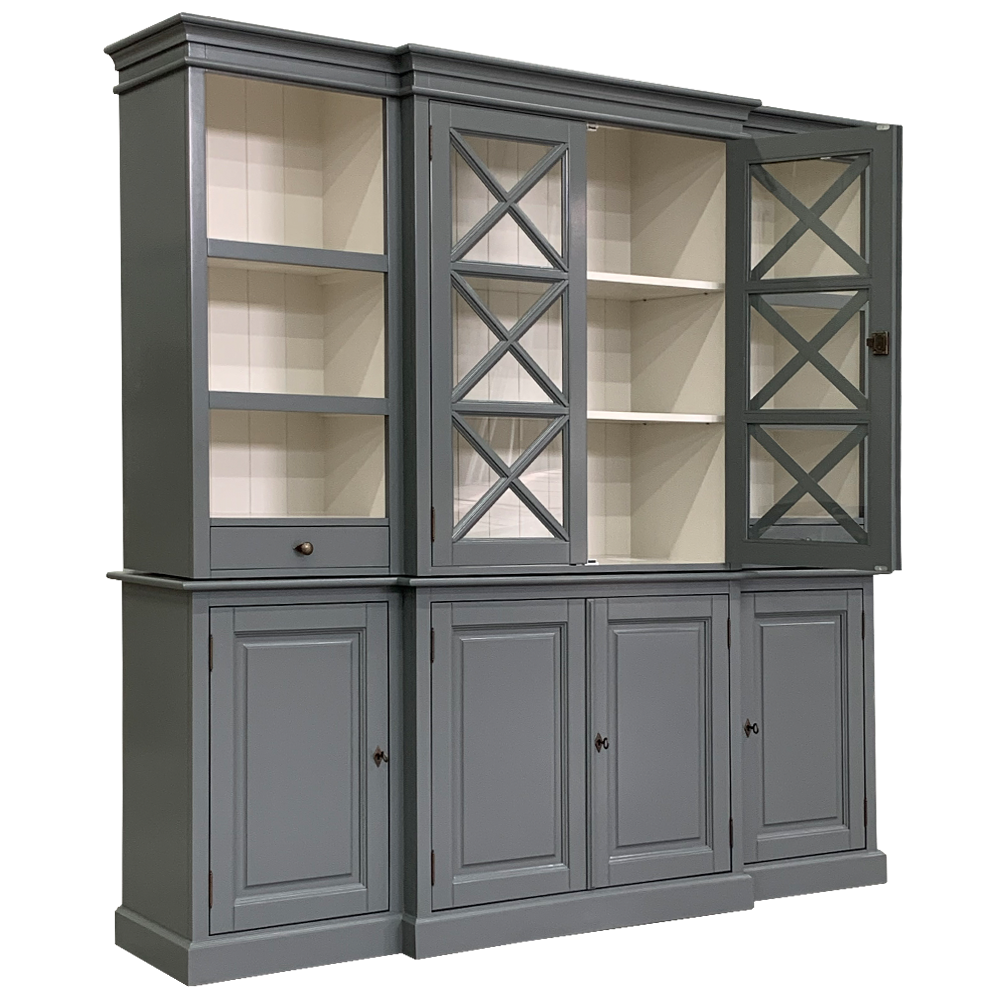 vitrina lemn masiv MC 137 detaliu 3