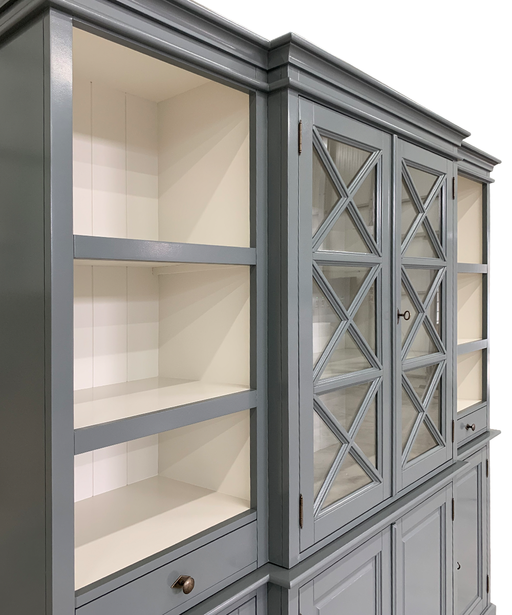 vitrina lemn masiv MC 137 detaliu 5