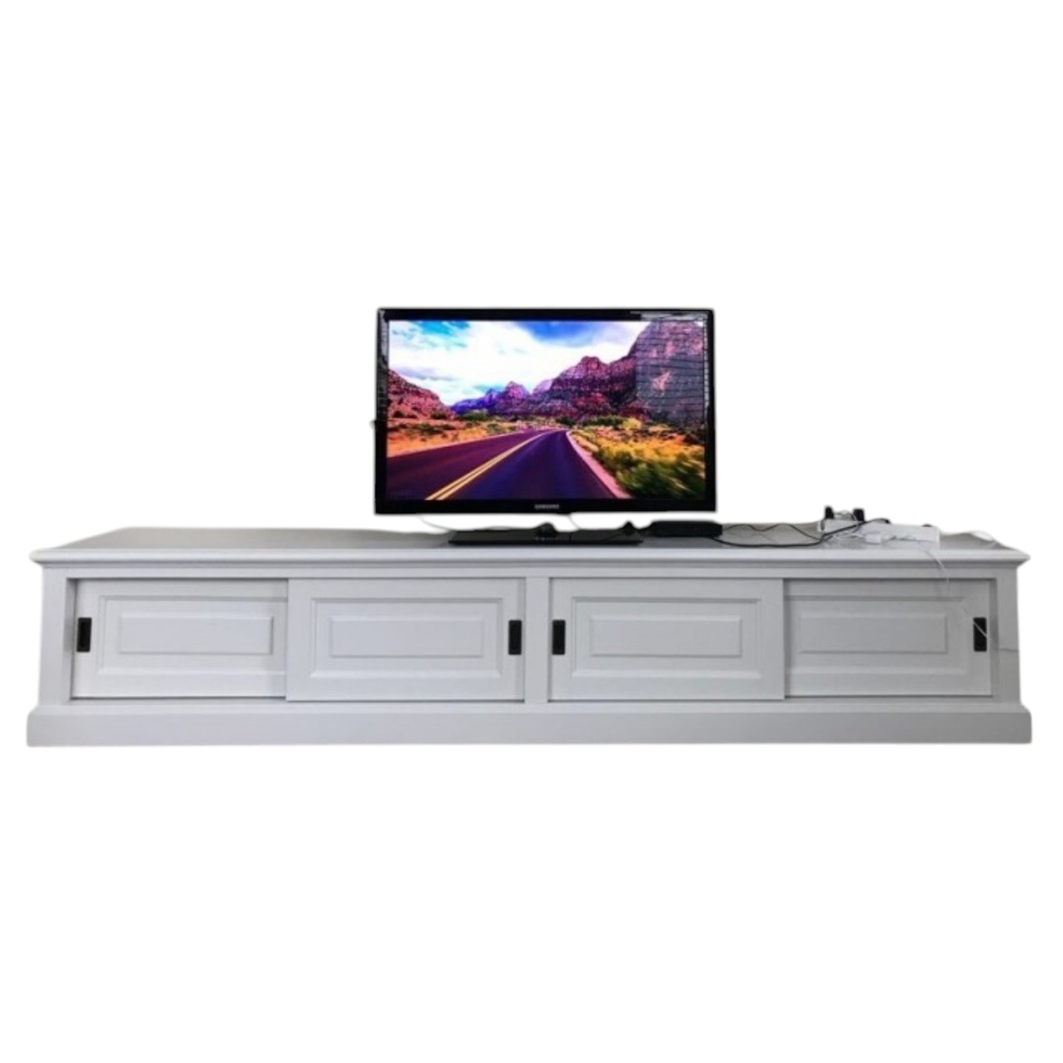 Comoda TV MC 107 din Lemn Masiv 200x50x50 cm