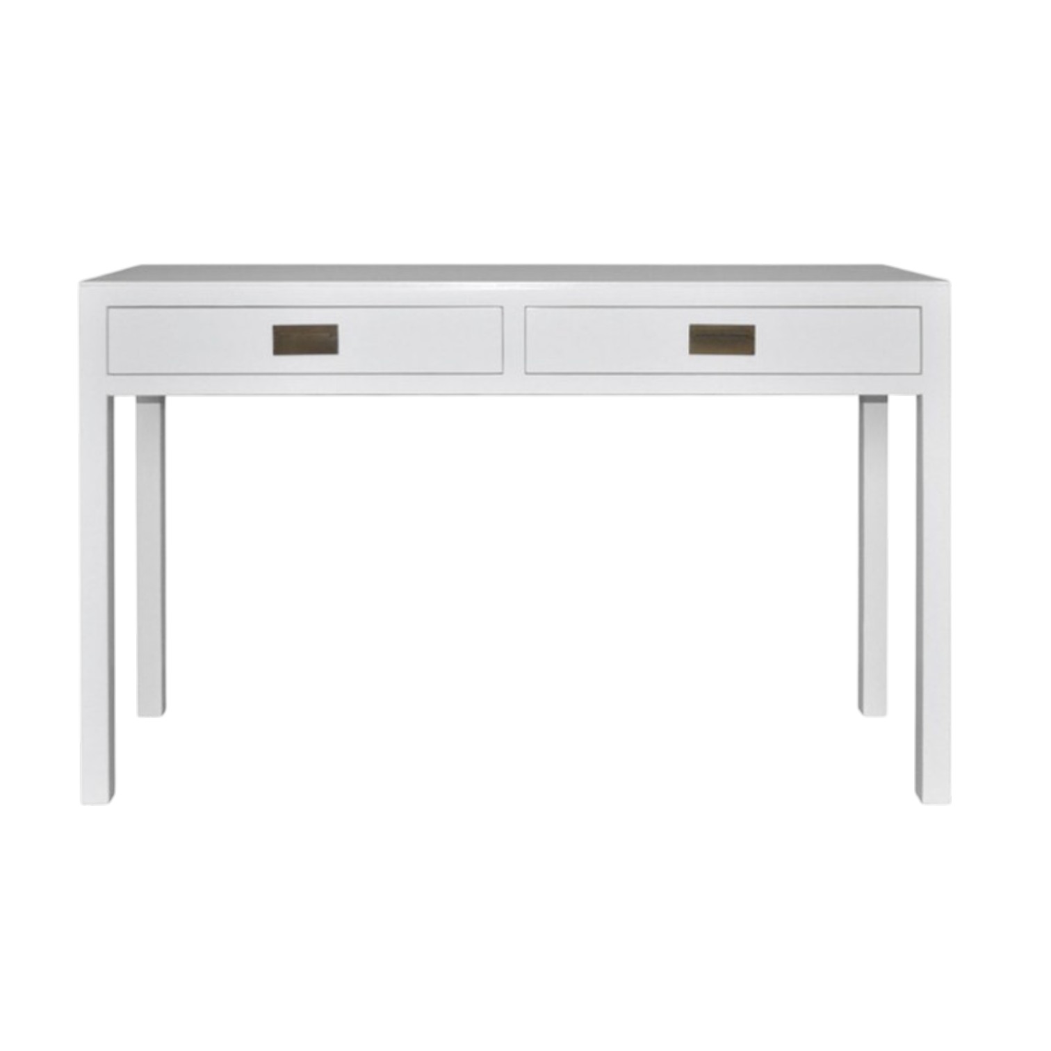 Consola din lemn masiv CL-15, finisaj negru antichizat, 120x40x77 cm