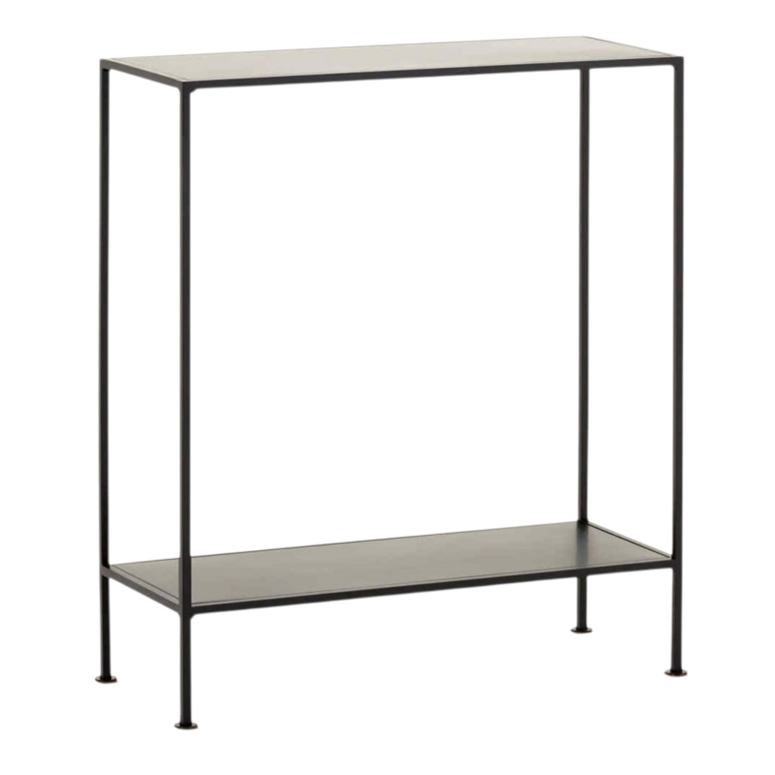 Consola metal negru ML 21 - 70x28x80 cm