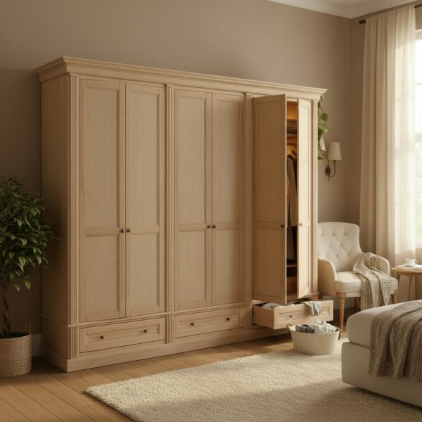 Dulap mobilier dormitor stejar MC 249 vedere principala