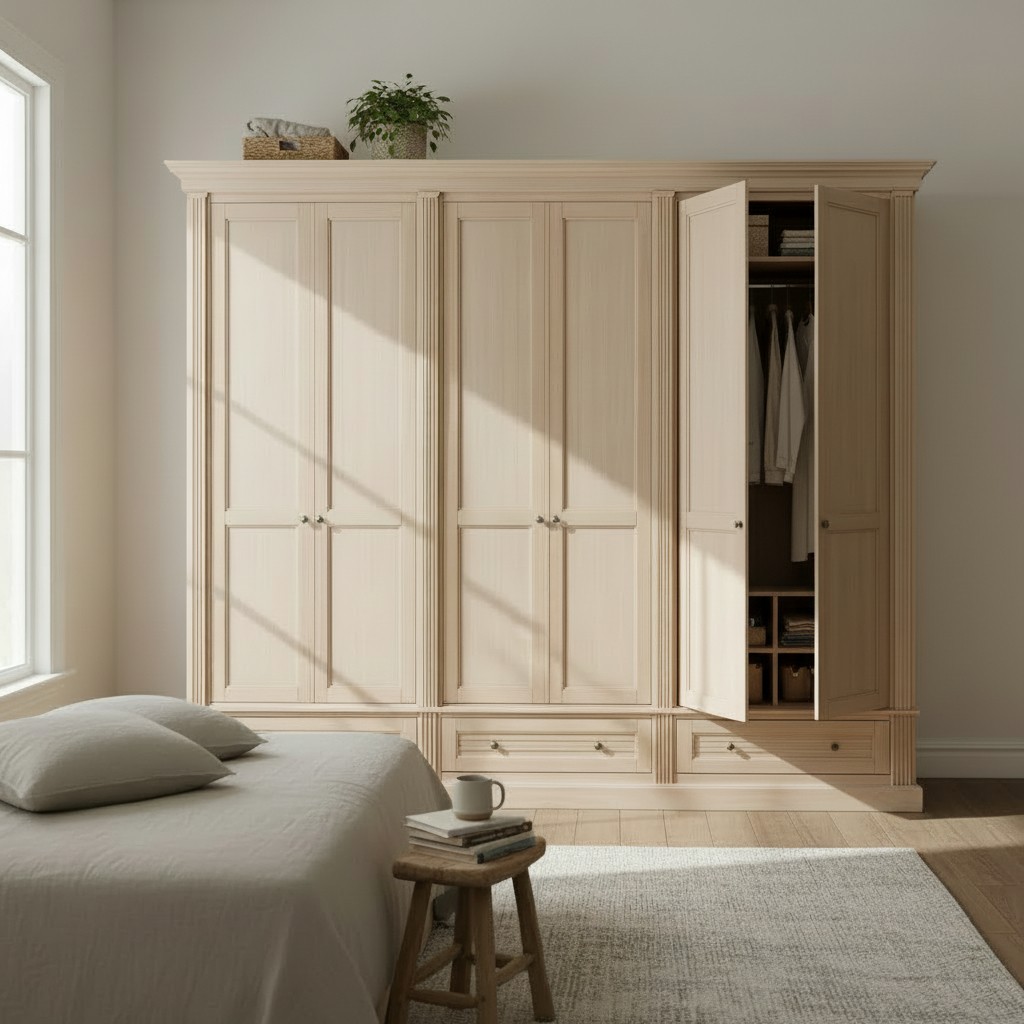 Dulap mobilier dormitor stejar MC 249 detaliu 3