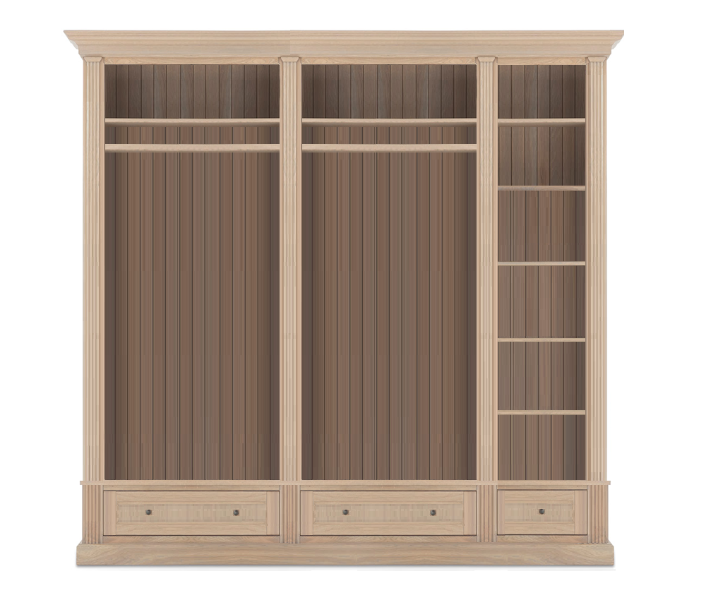 Dulap mobilier dormitor stejar MC 251 detaliu 2