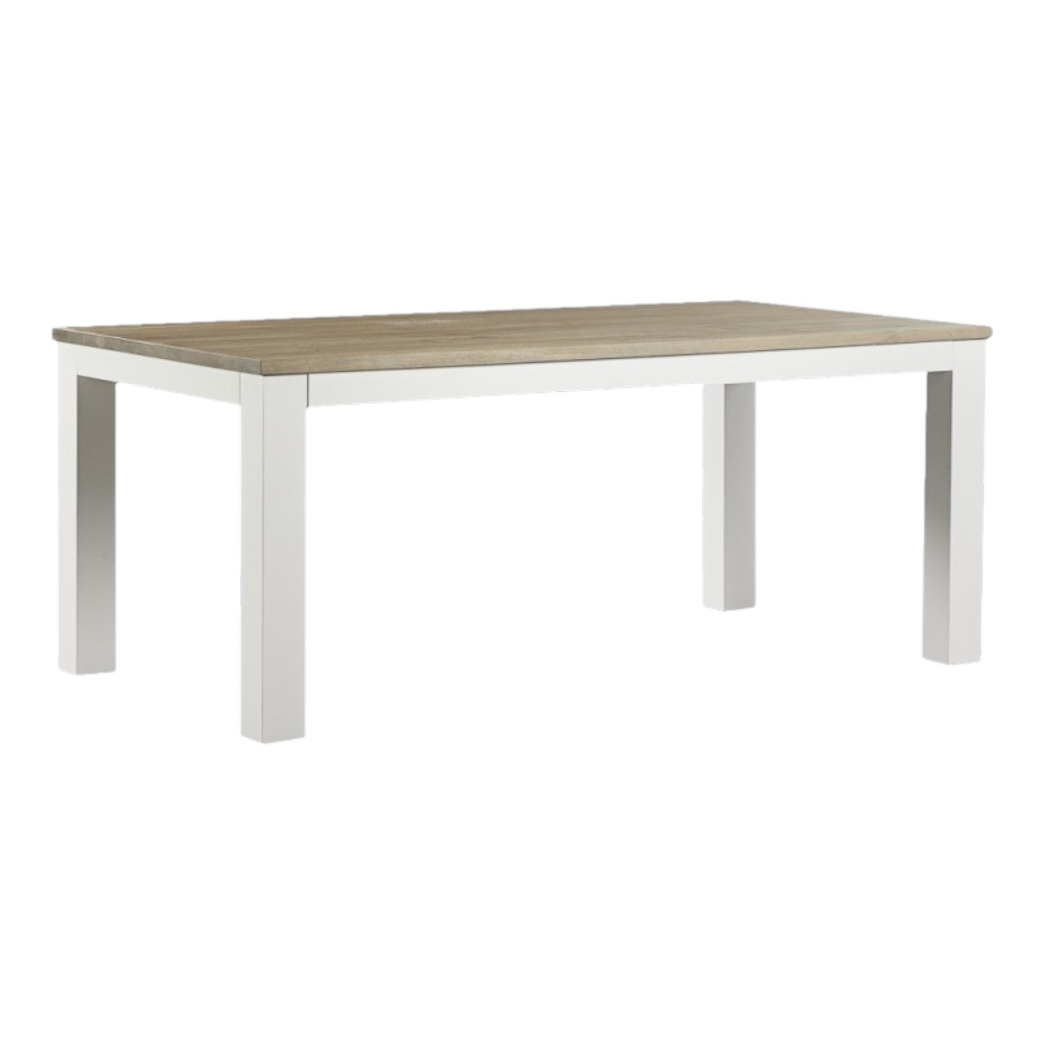 Masa dining MC 150 din lemn masiv cu blat stejar 160x100 cm