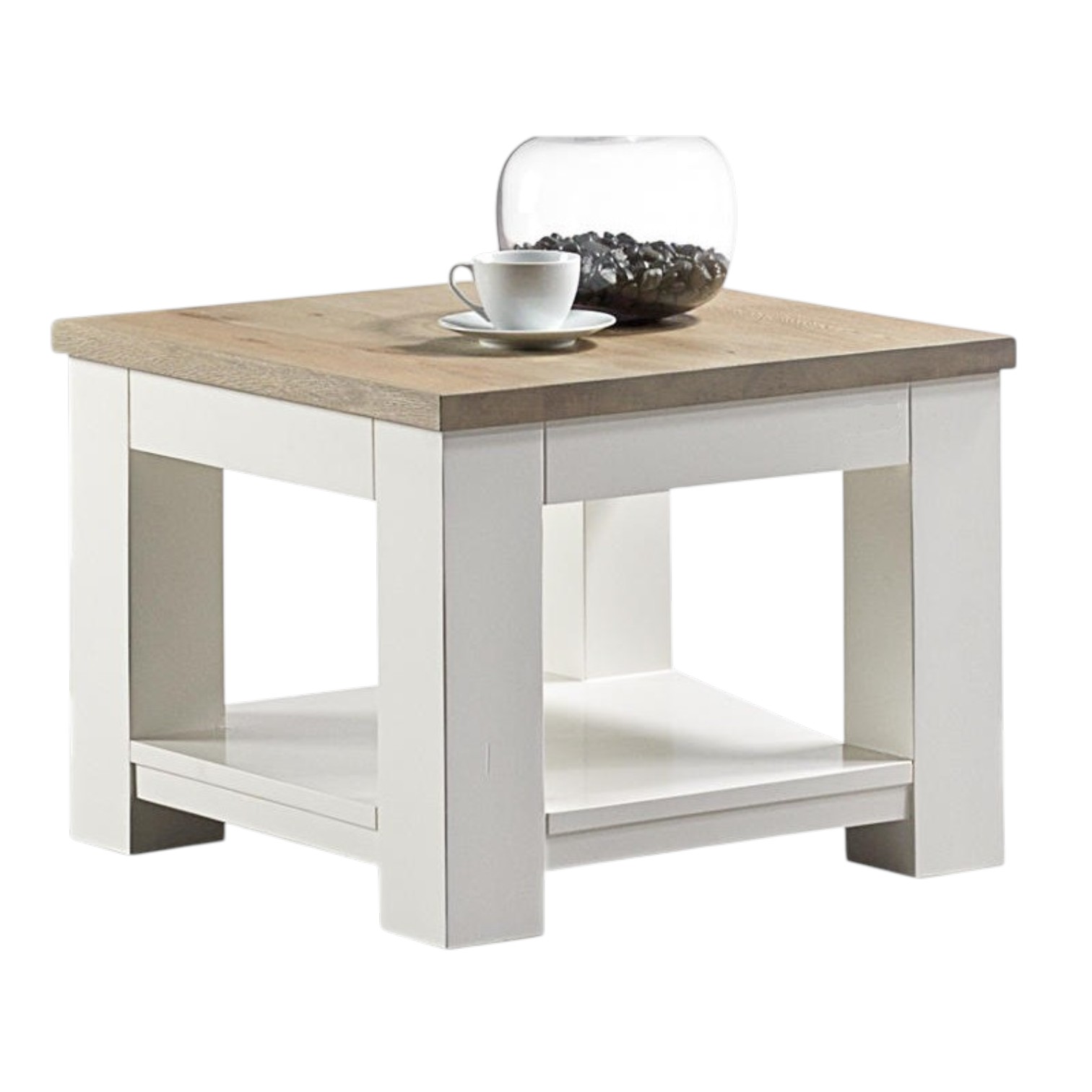 Masa Joasa MC 148 Lemn Masiv Stejar 60x60x45 cm