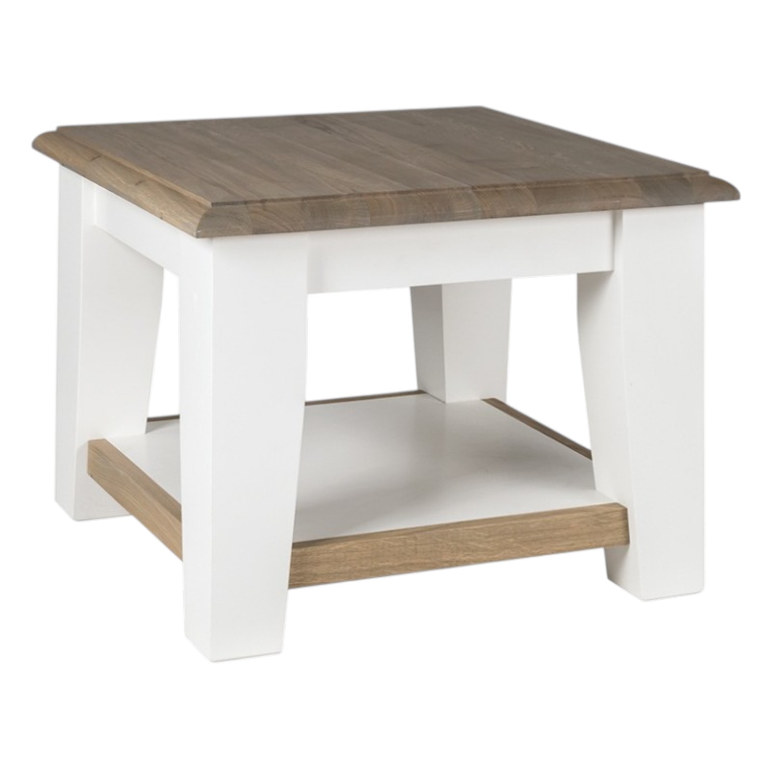 Masa Joasa Lemn Masiv Stejar RV 09 - 61x61x46 cm