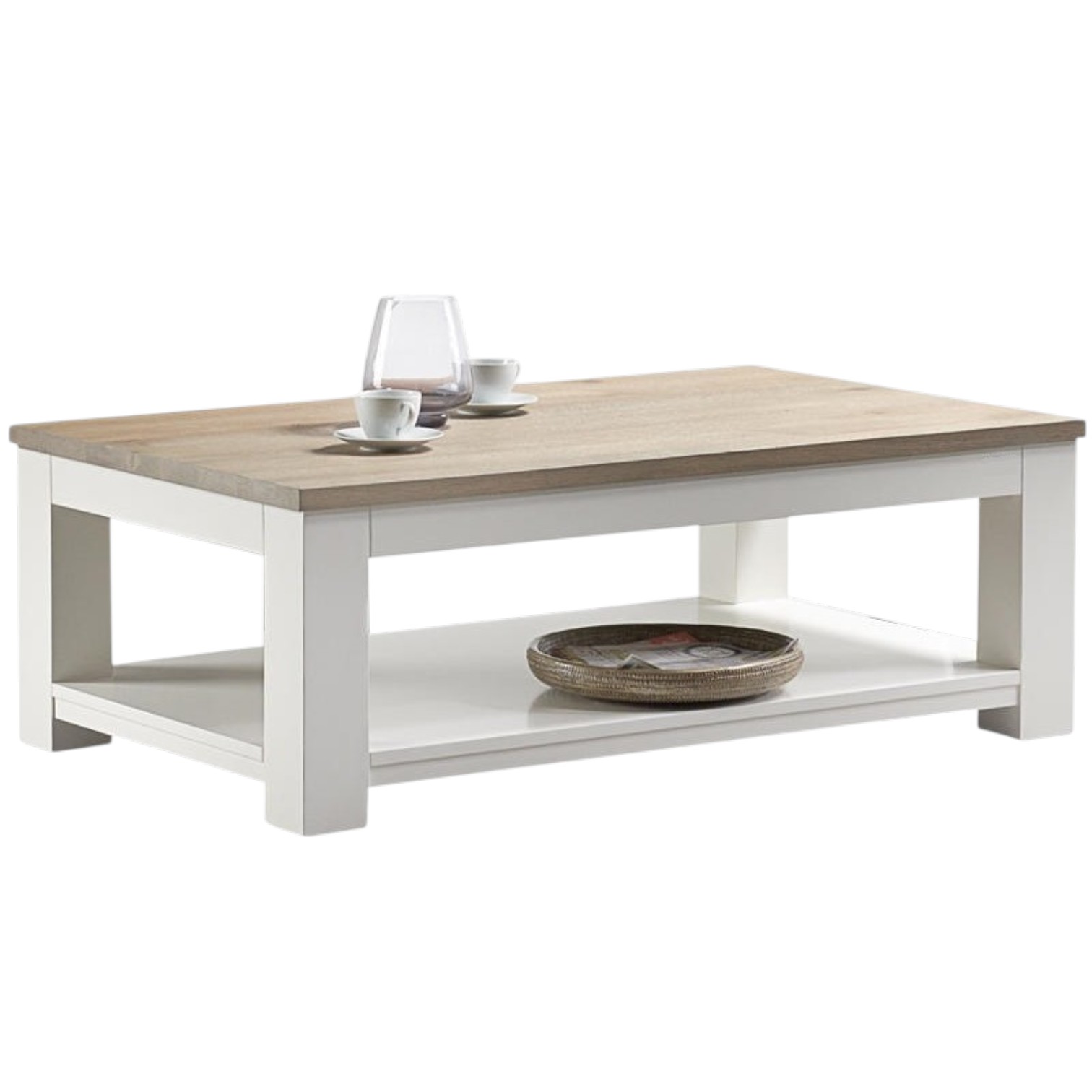 Masa Joasa Lemn Masiv Stejar 130x80 cm MC 149