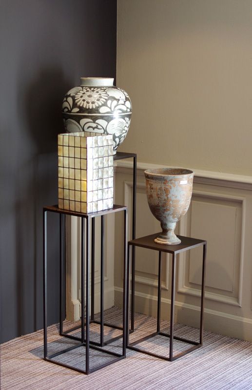 suport metalic decorativ ML 24 negru detaliu 6