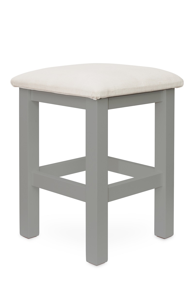 Taburet MC 28 lemn fag gri RAL 7042 detaliu 3