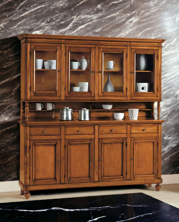 Vitrina lemn masiv TP 441 detaliu 2