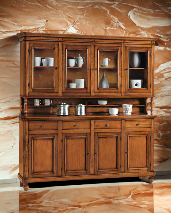 Vitrina lemn masiv TP 441 detaliu 4