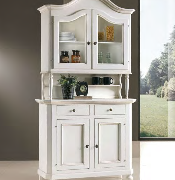 vitrina lemn masiv TP 417 vedere principala