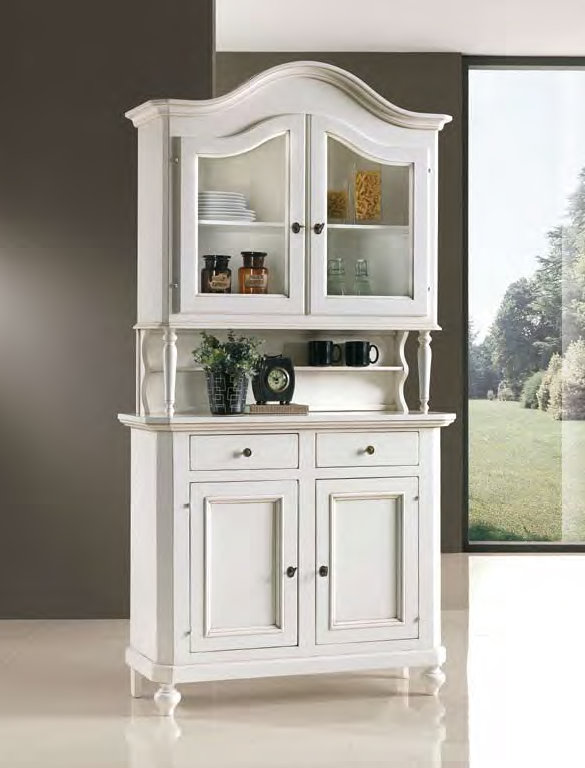 vitrina lemn masiv TP 417 vedere principala