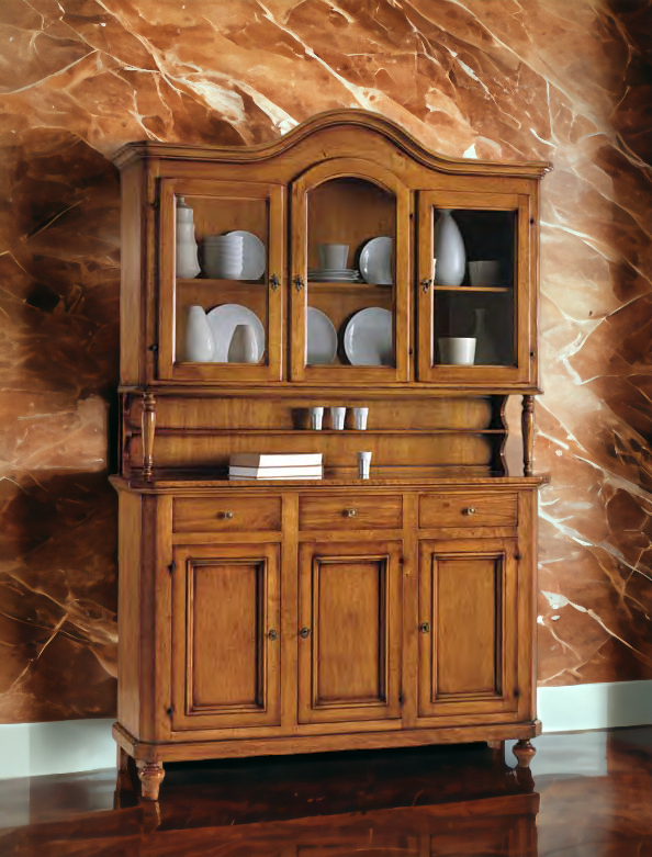 vitrina lemn masiv TP 419 detaliu 3