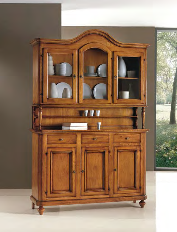 vitrina lemn masiv TP 419 detaliu 4