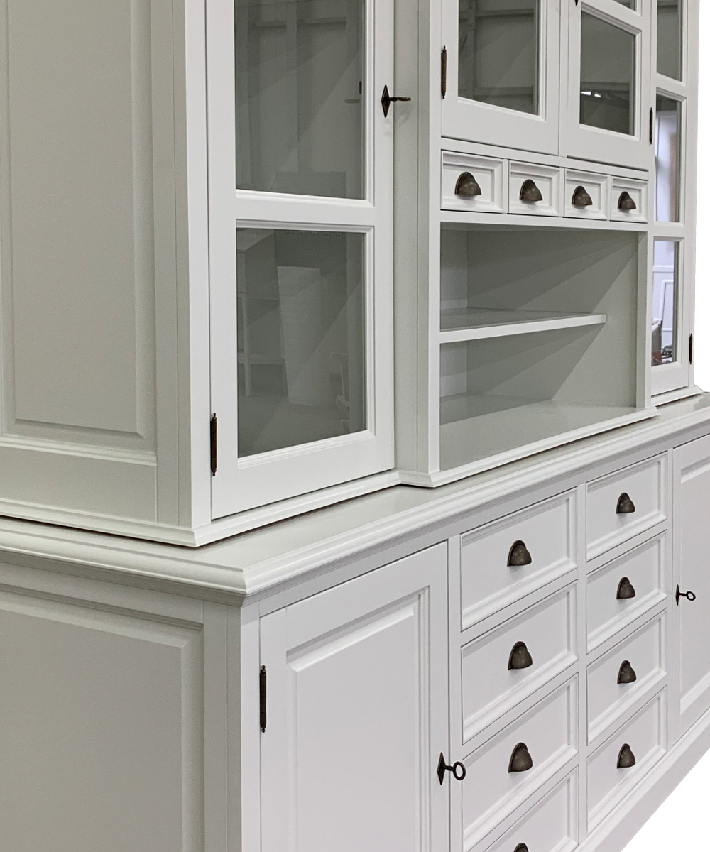 vitrina lemn masiv MC 129 detaliu 4
