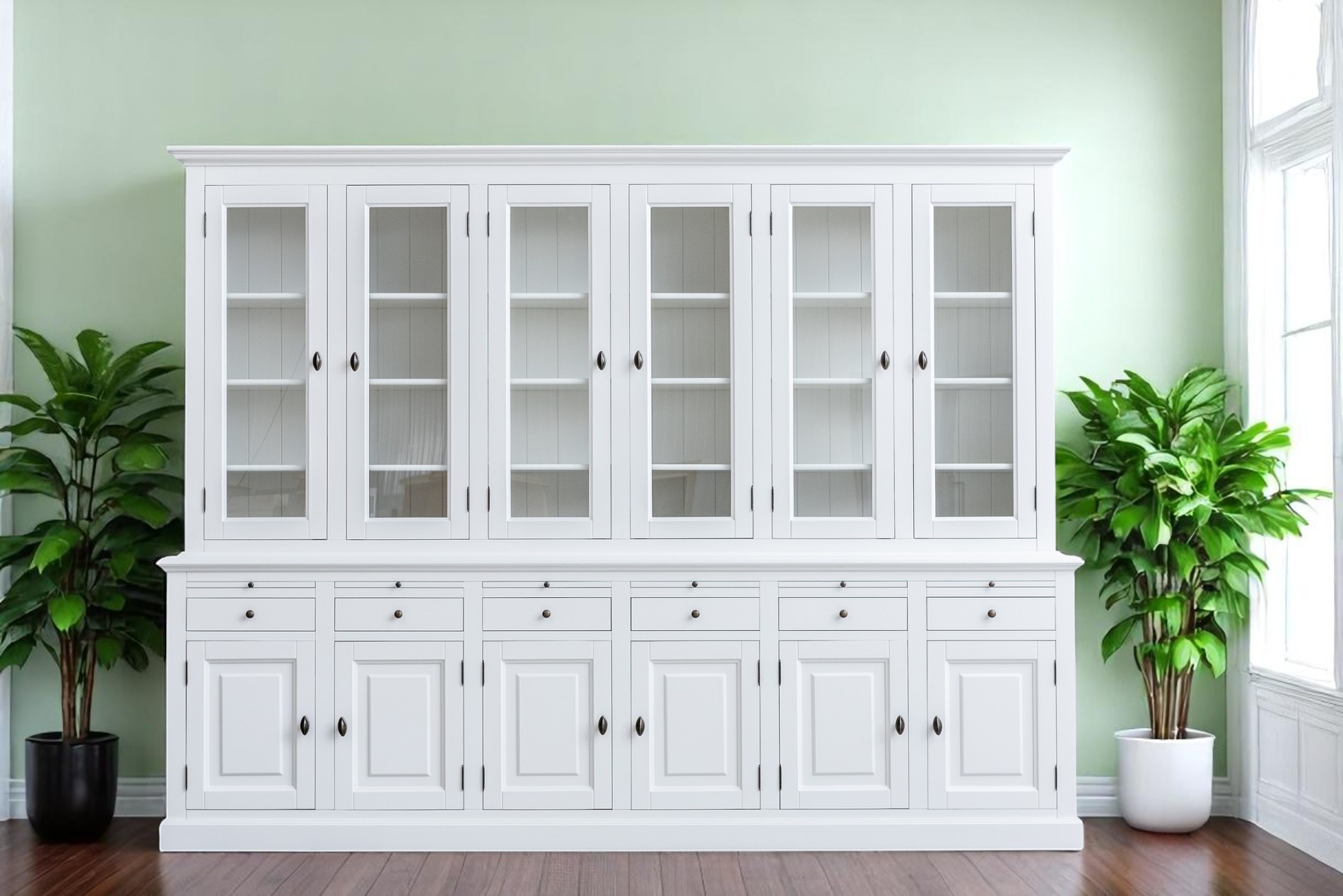 vitrina lemn masiv MC 117 detaliu 6