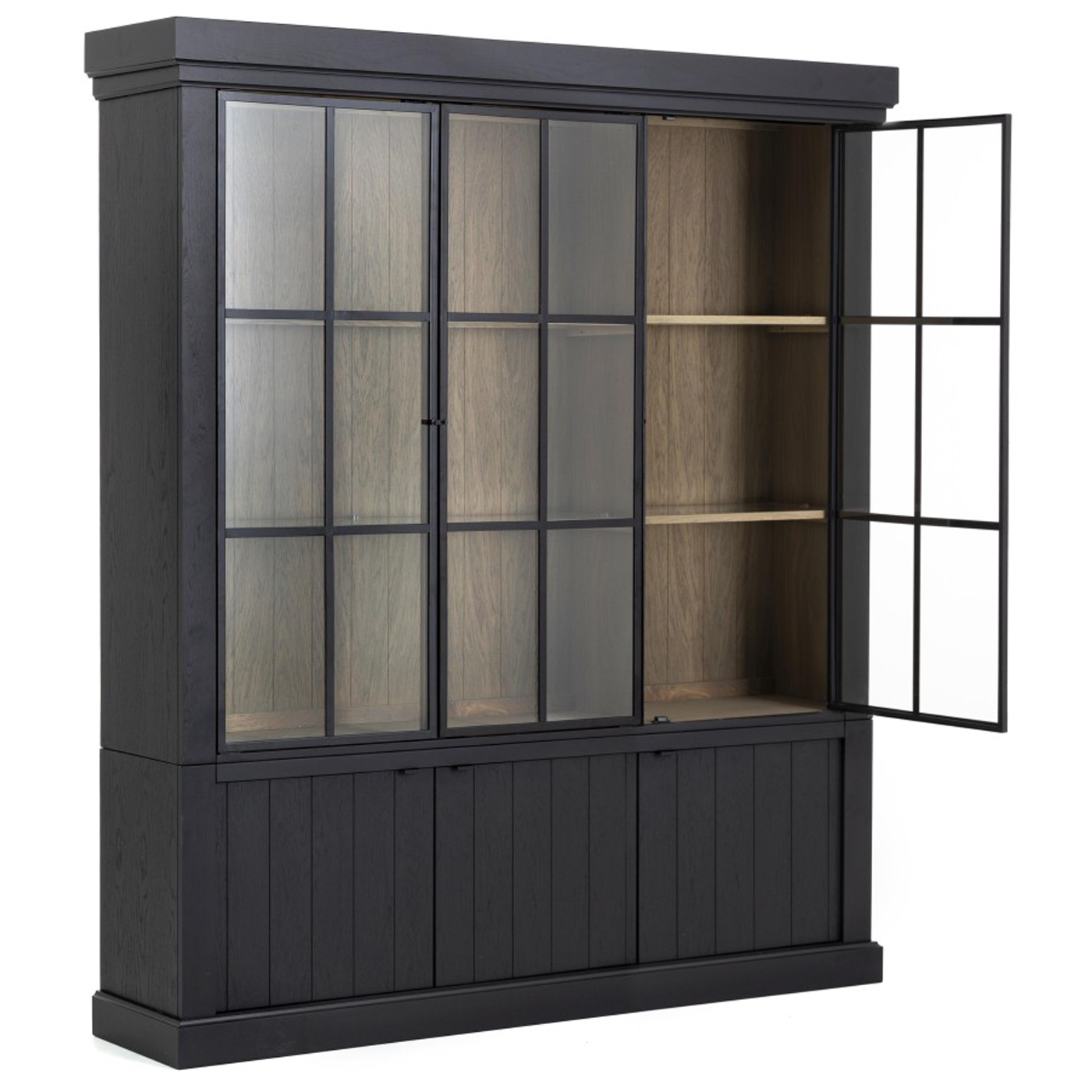 Vitrina lemn masiv MC 18 B detaliu 2