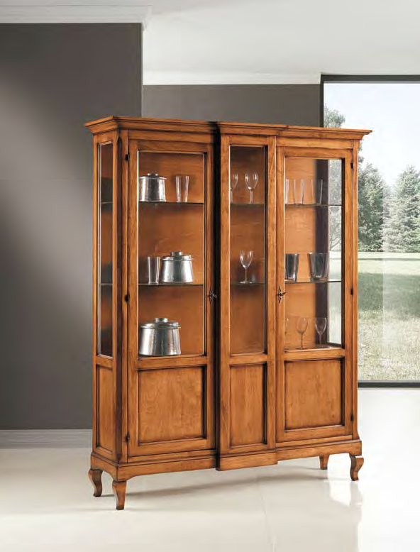 vitrina lemn masiv TP 421 detaliu 2