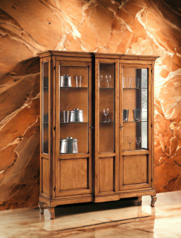 vitrina lemn masiv TP 421 detaliu 3