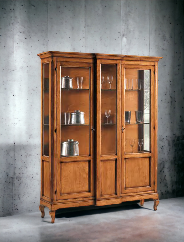 vitrina lemn masiv TP 421 detaliu 4