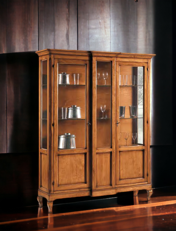 vitrina lemn masiv TP 421 detaliu 7