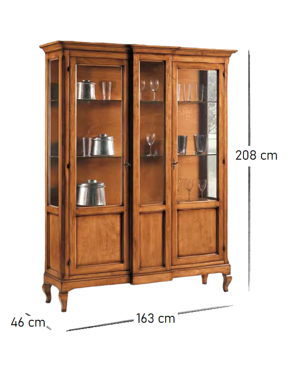 vitrina lemn masiv TP 421 detaliu 9