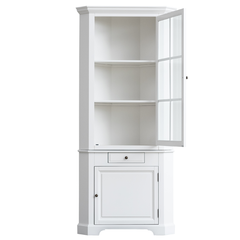 Vitrina colt lemn masiv MC 09 detaliu 2