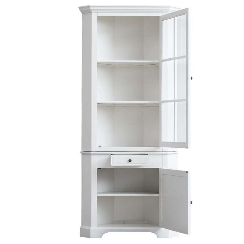 Vitrina colt lemn masiv MC 09 detaliu 3