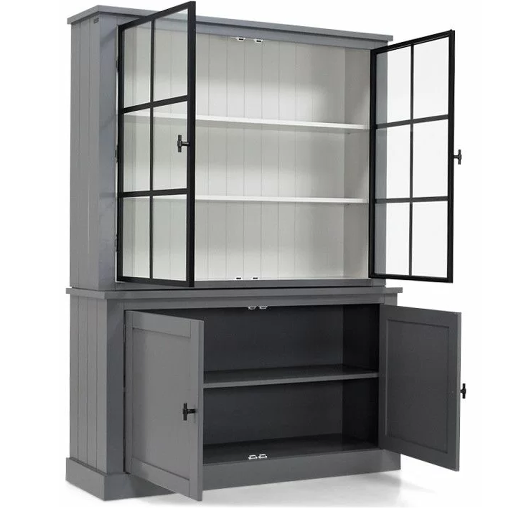vitrina lemn masiv MC 133 detaliu 2