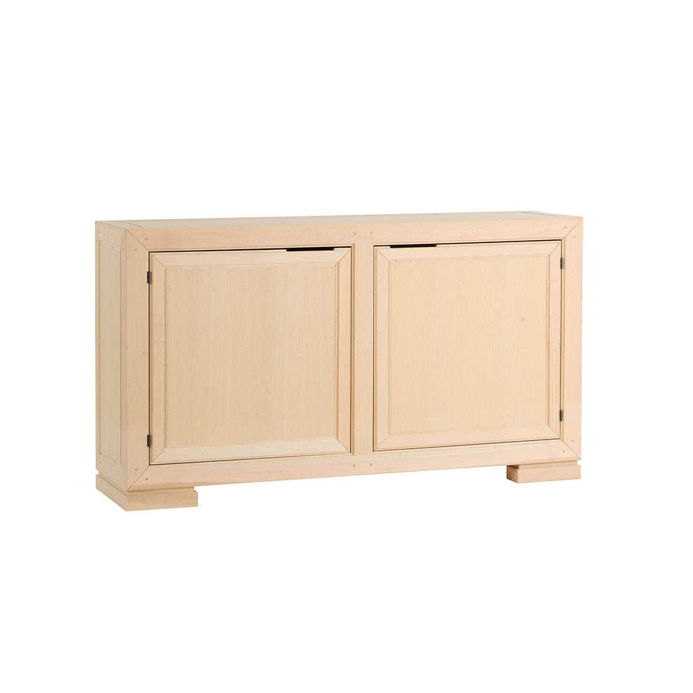 Comoda lemn masiv 2 usi ZN EC002