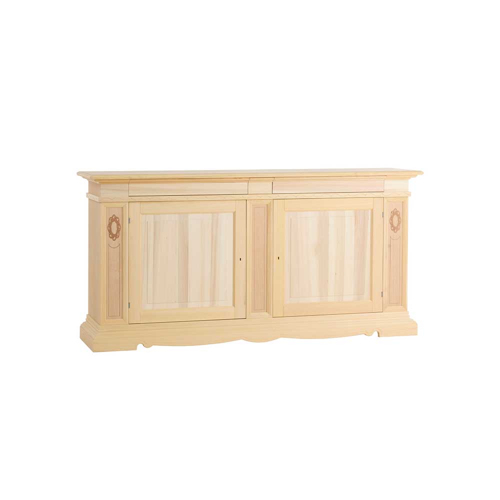 Comoda lemn masiv 2 usi 2 sertare ZN 1900G