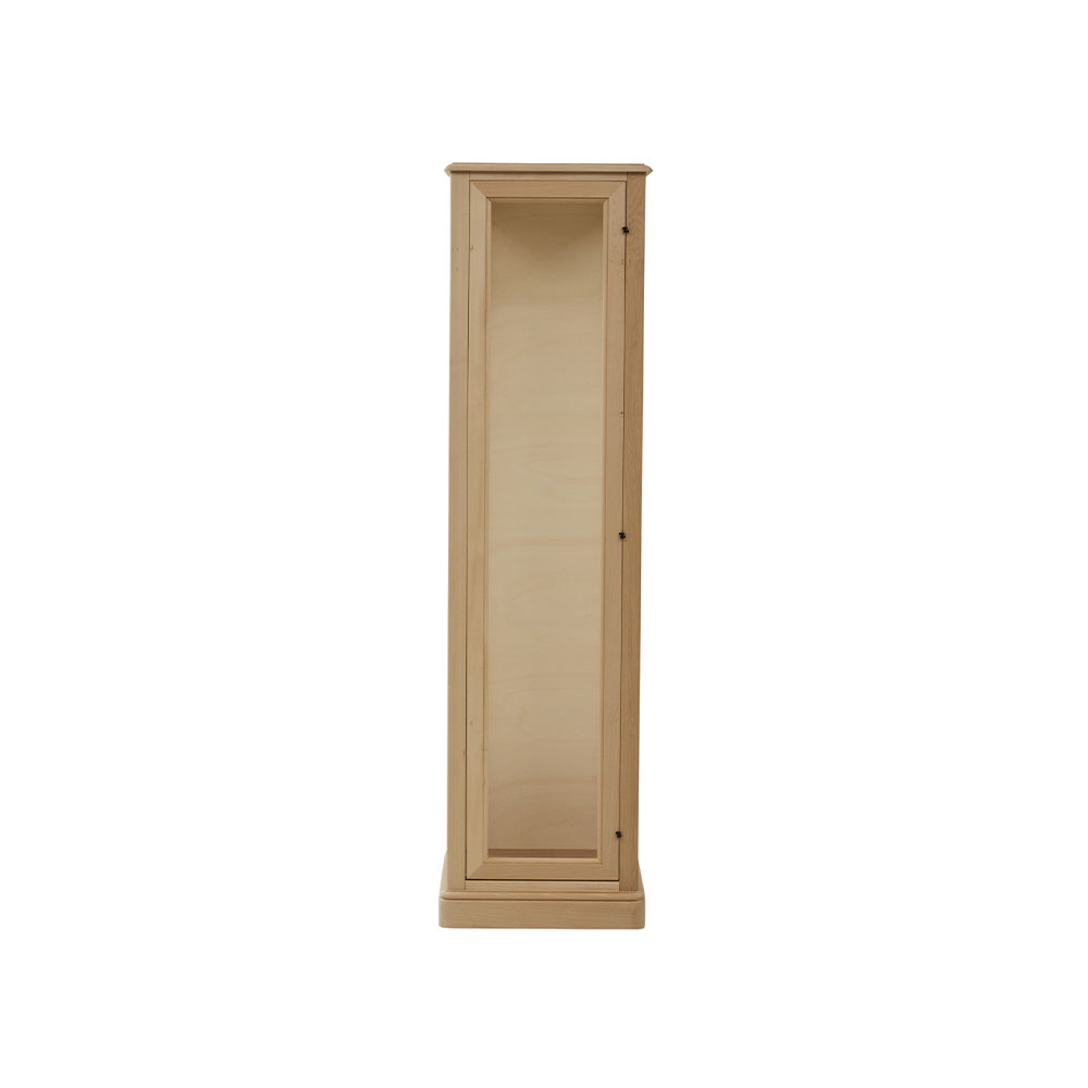 Vitrina lemn masiv 1 usa cu sticla , cu dimensiunea 49 x 46 x 181 cm - ZN 560G