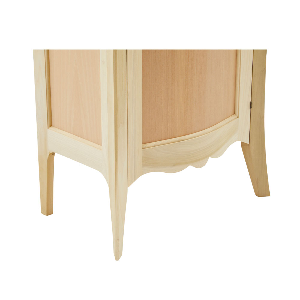 Vitrina lemn masiv 1 usa cu sticla si tablie , cu dimensiunea 78 x 49 x 200 cm - ZN 702G - imagine 6