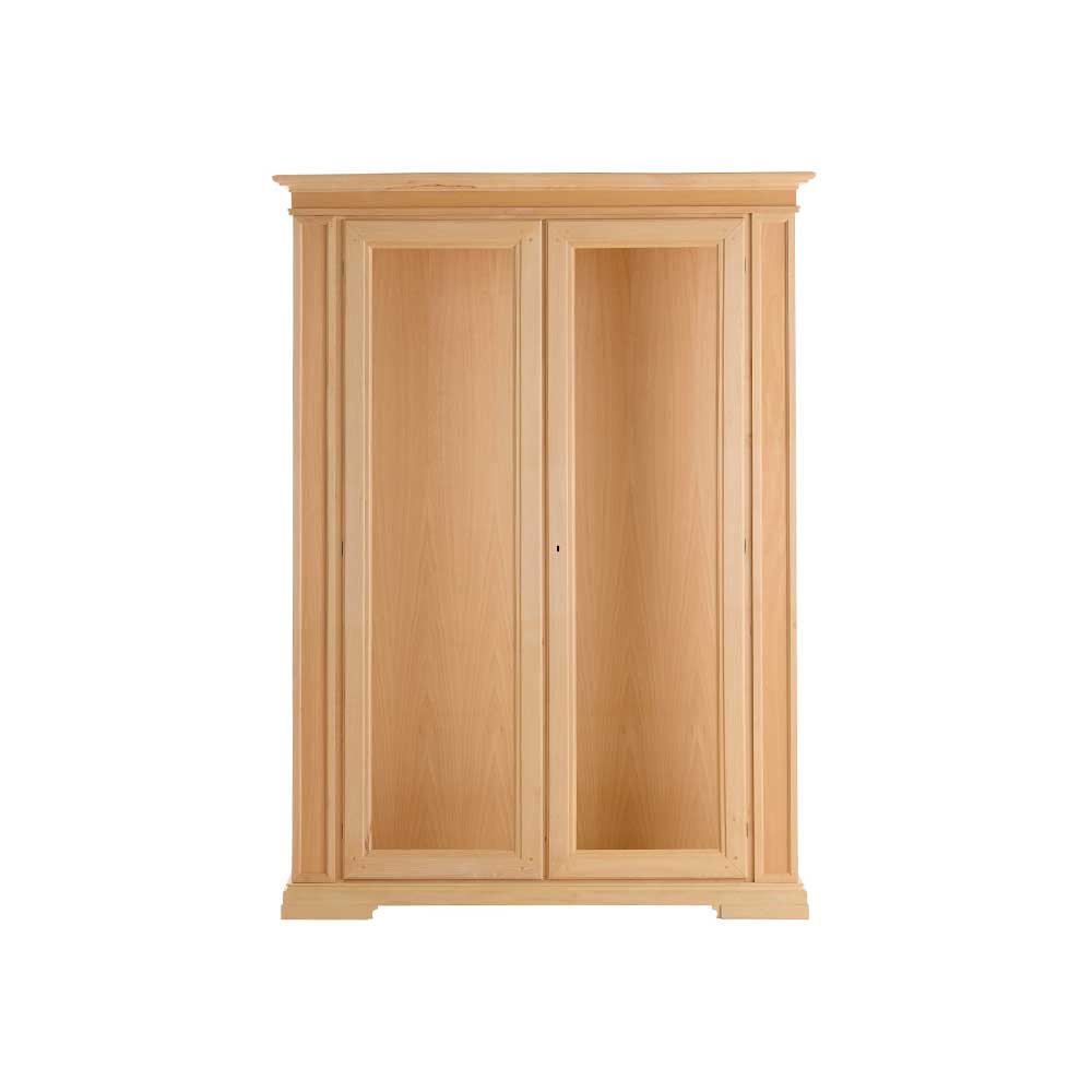 Vitrina lemn masiv 2 usi cu sticla cu dimensiunea 156 x 49 x 216 cm - ZN 205G