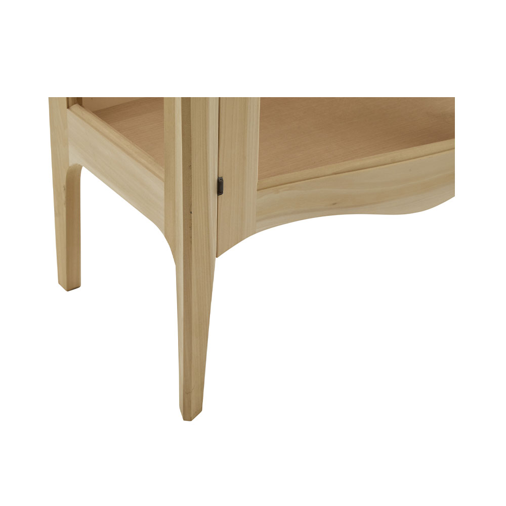 Vitrina lemn masiv 2 usi cu dimensiunea 107 x 46 x 102 cm - ZN 713G - imagine 6