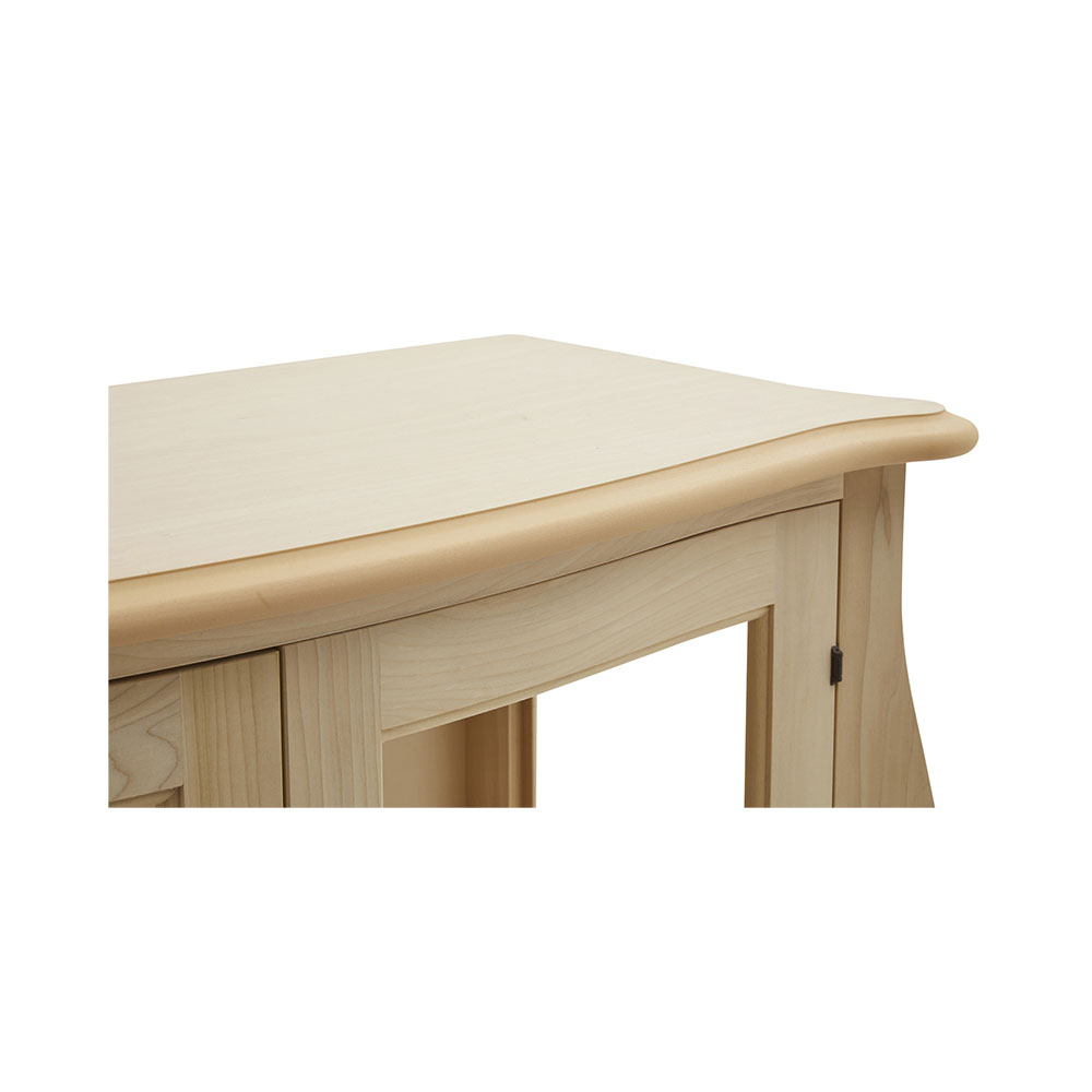 Vitrina lemn masiv 2 usi cu dimensiunea 107 x 46 x 102 cm - ZN 713G - imagine 5